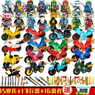 Đồ chơi xếp hình lắp ráp các nhân vật ninja