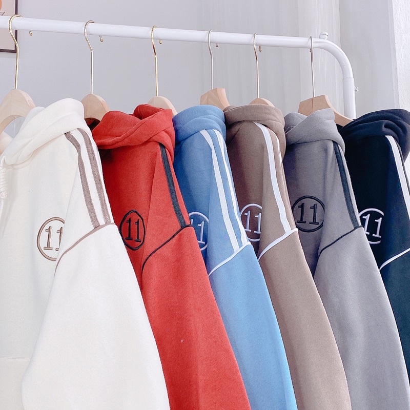  Hoodie thêu số 11 | BigBuy360 - bigbuy360.vn