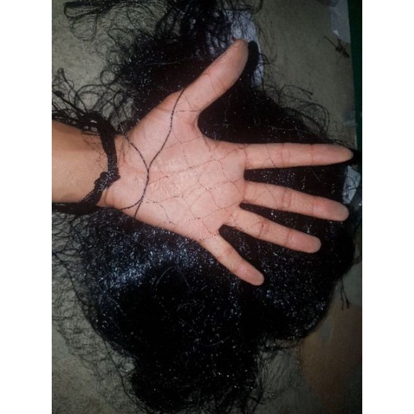 Lưới bẫy chim chào mào, chim sẻ, chim khuyên mắt 4p dài 20m cao 6m 5 dây 4 túi hàng thái lan đã thắt chống gió tàng hình