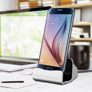 【RAC】Desktop Micro USB Type C Phone Charger Dock Charging Cradle for iPhone Android