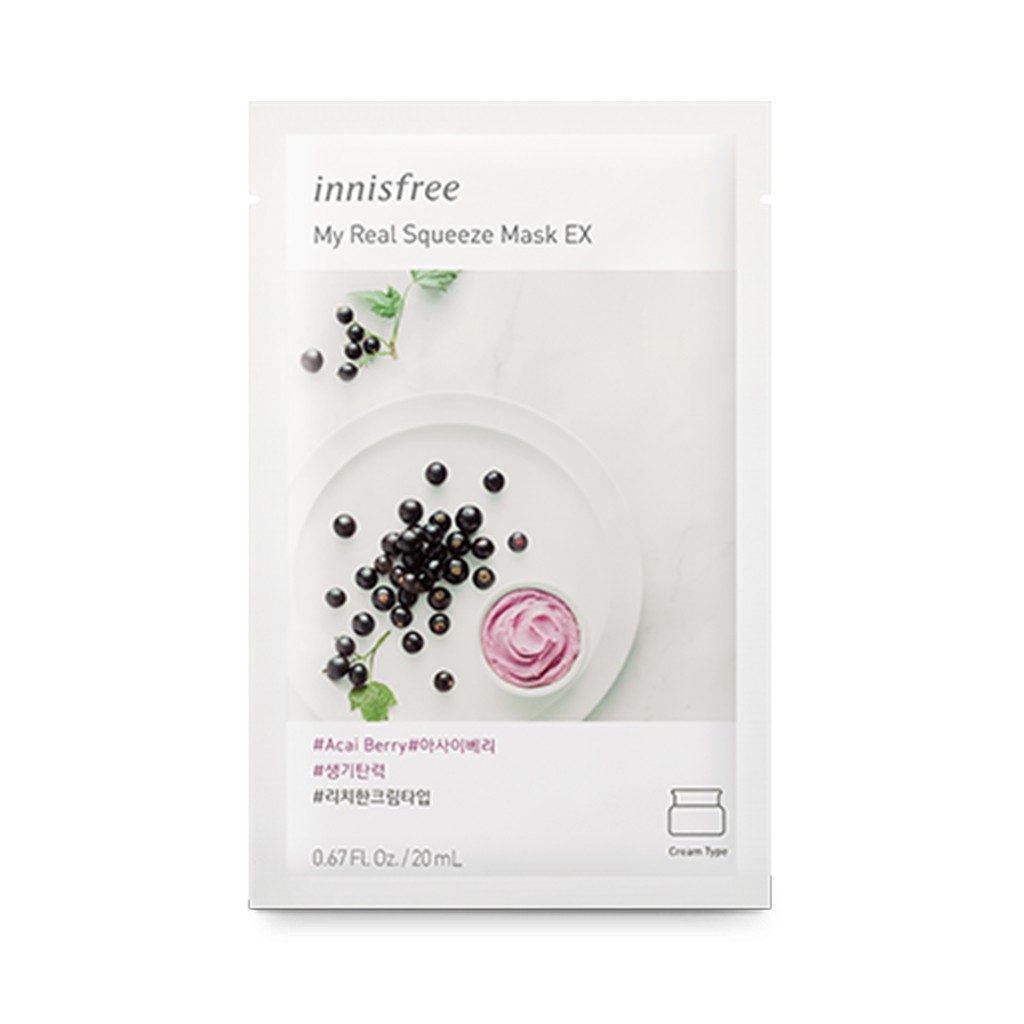 Mặt Nạ Innisfree My Real Squeeze Mask 20ml