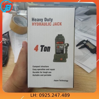 Kích thuỷ lực 4 tấn , con đội 4 tấn cáp thép giá sỉ