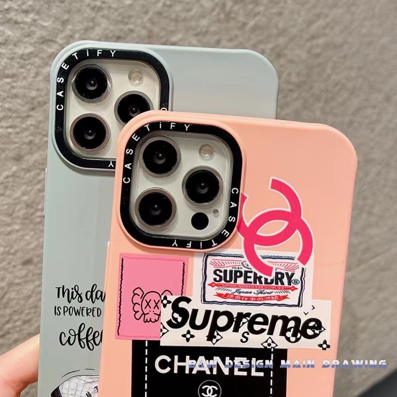 Ốp Điện Thoại Silicon Mềm Chống Sốc In Hình Nhãn Thời Trang Cho iPhone 13 12 11 Pro MAX XR IX XS MAX 7 8 Plus