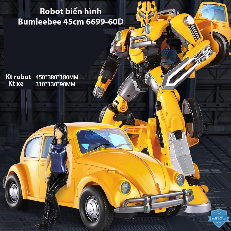 Robot Biến Hình Transformer 60D – Biến Hình Ô Tô –Tăng Tính Sang Tạo Và Tư Duy