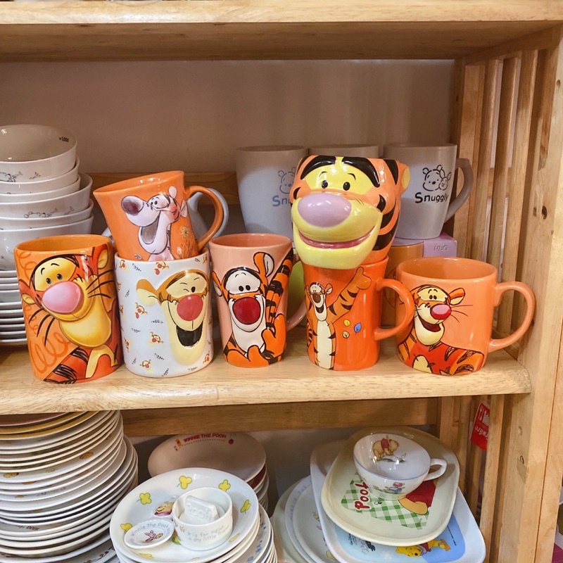 Ly cốc sứ 3D Thái Lan Cọp Tigger
