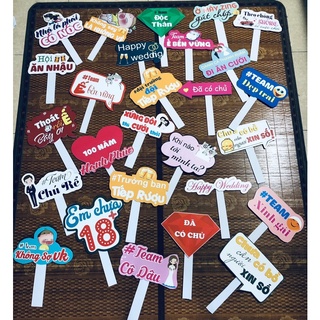 [💝Hagtag cầm tay đám cưới💝] [rẻ nhất shopee] hagtag cầm tay , ADT Decor , giao hàng toàn quốc