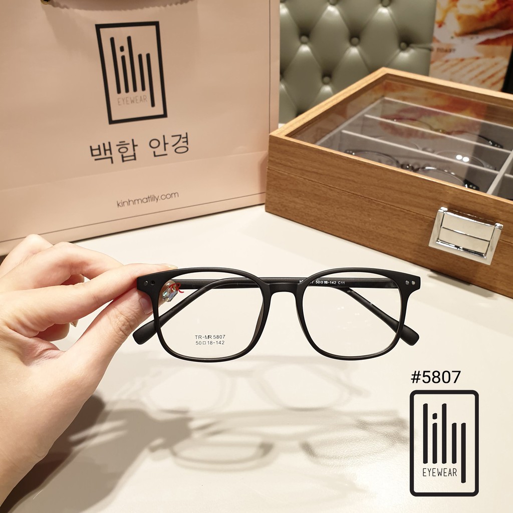 Gọng Kính Cận Thời Trang Hàn Quốc 5807 - Gọng Mắt Kính Thời Trang