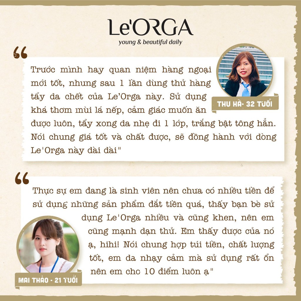 Tẩy Tế Bào Chết Da Mặt Le'Orga Gạo Lứt - Gel Hạt Tẩy Kì Ngừa Mụn, Trẻ Hóa, Trắng Da 120ml