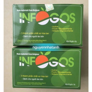 INFOGOS Bổ sung chất xơ hỗ trợ điều trị táo bón