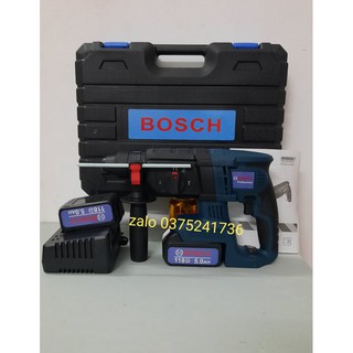 Máy khoan bê tông dùng pin bosch-2 pin chuẩn 10cell - 88v