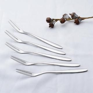 Bộ 5 Nĩa Ăn Trái Cây Bằng Thép Không Gỉ Tiện Dụng
