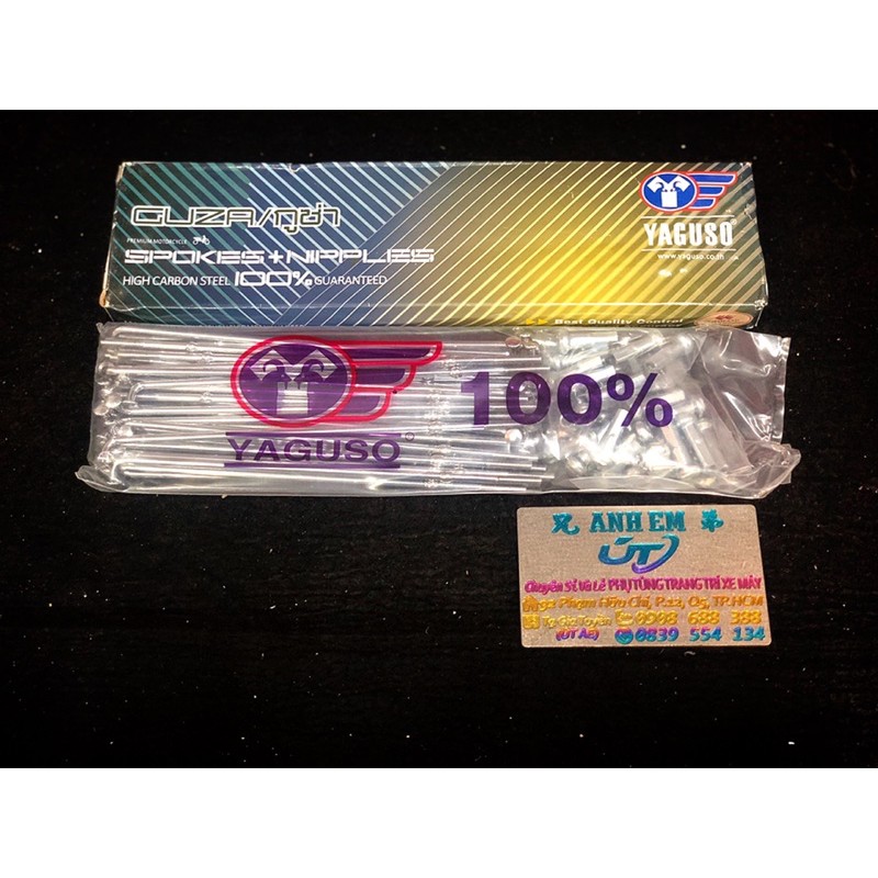 Căm YAGUSO Crom Chấm Bi Đủ Size : 184 / 157 / 149 &gt;&gt;&gt;&gt;