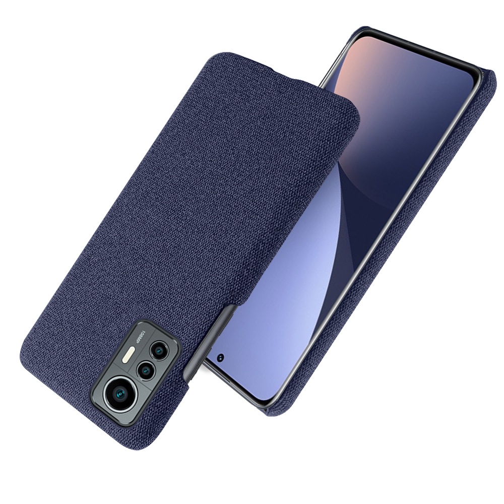 Ốp Điện Thoại Vải Dệt Siêu Mỏng Chống Trượt Cho Xiaomi Mi 12 Lite 5G