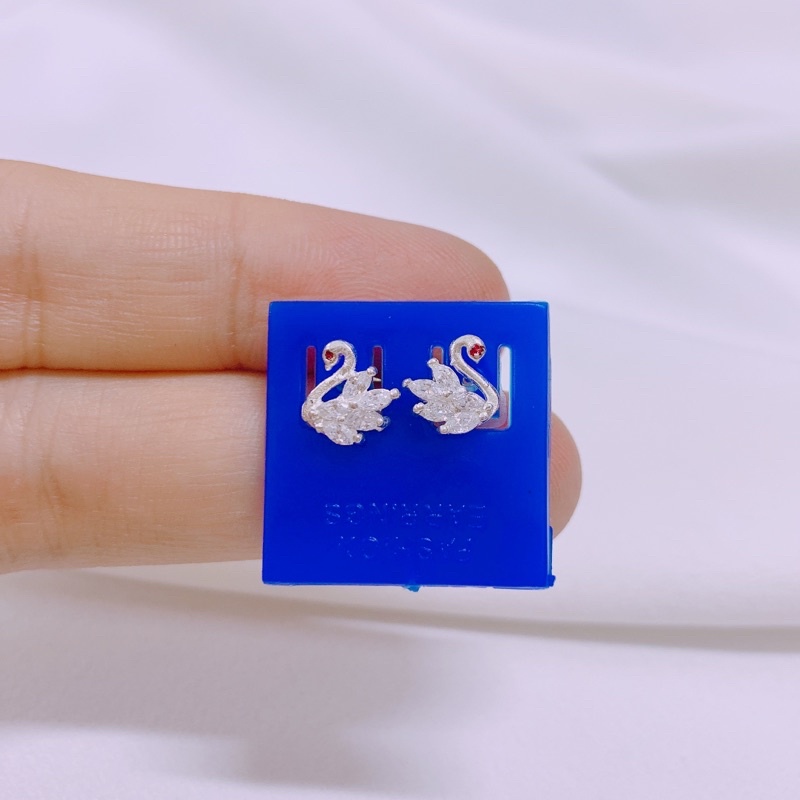 Bông tai thiên nga nhỏ xinh LINH MIU SILVER