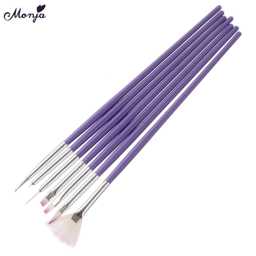 Set cọ 7 chiếc MONJA chuyên dụng trang trí móng tay