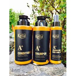 Bộ sản phẩm phục hồi tóc hư hại Kella Premium