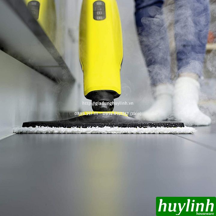 [Mã ELHAMS5 giảm 6% đơn 300K] Máy vệ sinh làm sạch bằng hơi nước Karcher SC3 Upright Easyfix - Made in Đức