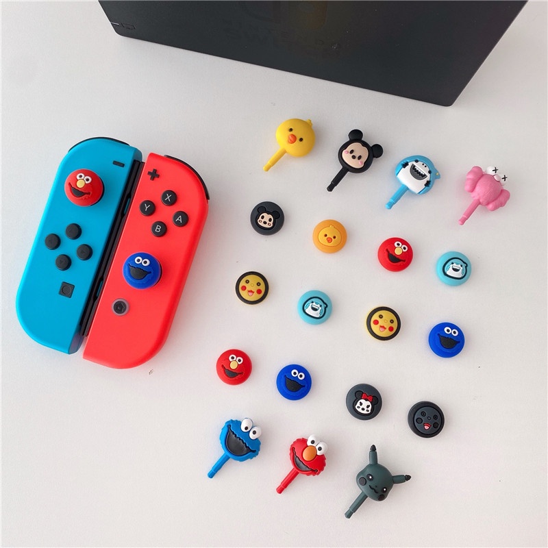 Nắp Nút Bấm Điều Khiển Tay Cầm Chơi Game Nintendo Switch OLED Lite Hình Melody Dễ Thương