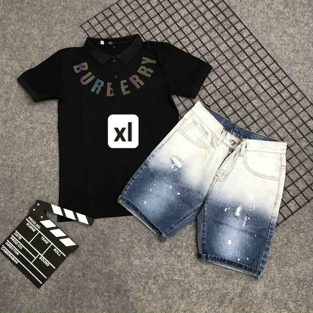 (Ảnh thật +video) Quần short jean nam vải chuẩn đẹp  cao cấp short chất lượng như hình