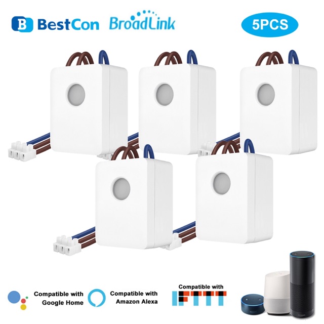 05 Công tắc hộp wifi Broadlink bestcon SCB1E 3500W Đo điện BH 12 tháng