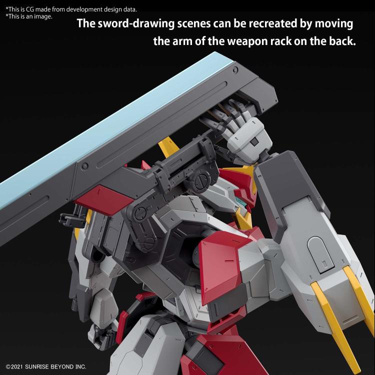 Mô hình lắp ráp Gundam FULL MECHANICS 1/48 MAILeS KENBU ZAN Bandai 4573102633958