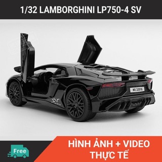 Xe ô tô mô hình lamborghini aventador lp750 tỉ lệ 1:32
