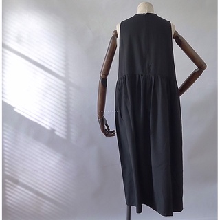 [Hình thật độc quyền TOS.CLOSET] ĐẦM SÁT NÁCH DÁNG DÀI