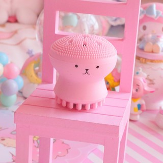 cọ rửa mặt bạch tuộc