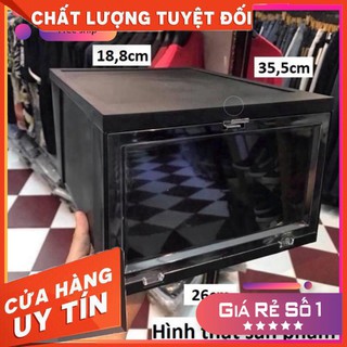 HỘP ĐỰNG GIÀY NẮP ghép  NHỰA ĐÚC VIÊT NHẬT CỨNG. MỖI HỘP CHỊU TỐI ĐA 10Kg. ĐỂ GIÀY BIG SIZE .BÁN THEO 1 HỘP
