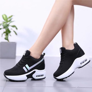 [ Sẵn 35] Giày thể thao đế độn thời trang 8cm