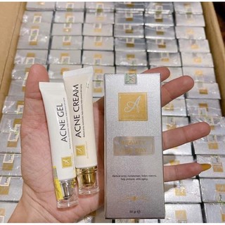 Combo 2 tuýp mụn a cosmetic phương anh - acne gel _ acne cream