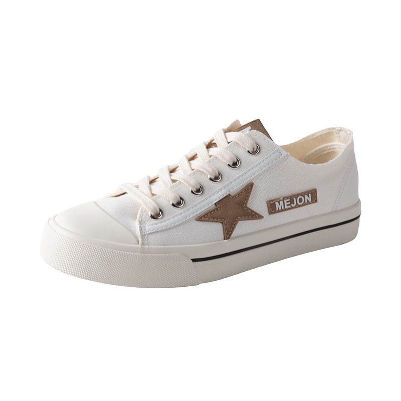 Mới Giày Thể Thao Vải Bạt Thời Trang Hàn Quốc Dành Cho Nữ 2021