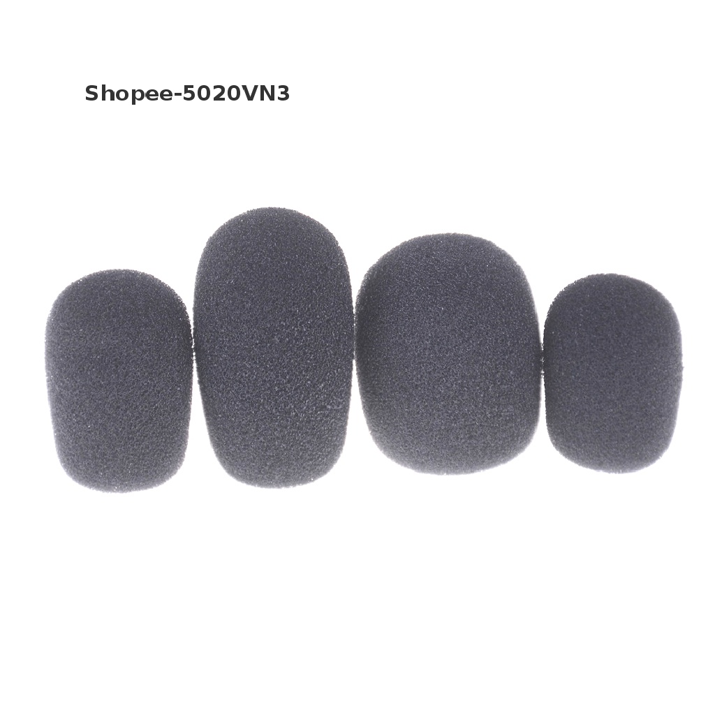 Set 10 Vỏ Xốp Bọc Đầu Micro Chắn Gió Tiện Dụng
