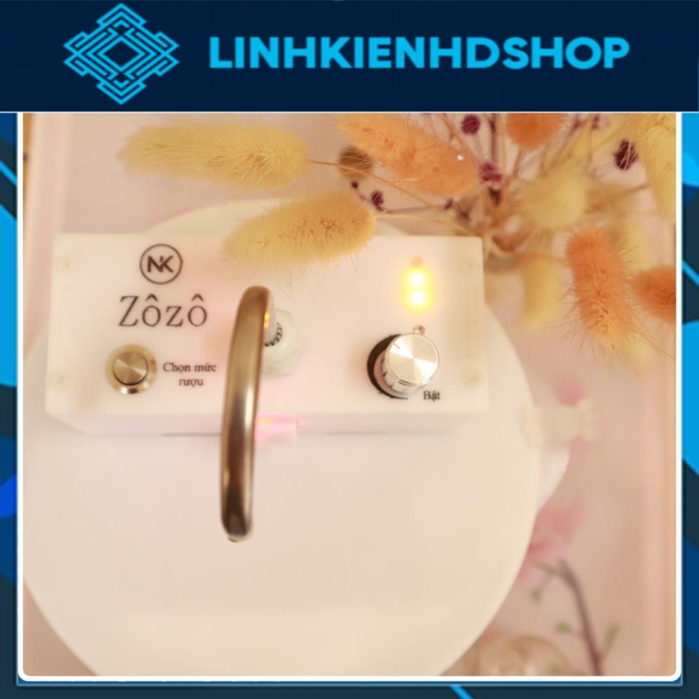 Combo Bình rót rượu tự động có ngăn ướp lạnh đã kèm Pin dự phòng/ Mạch rót rượu/ rót nước mắm tự động