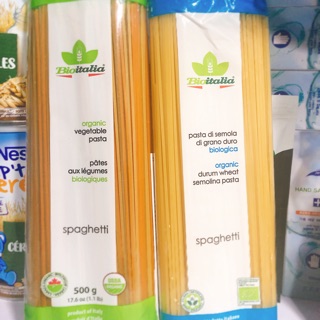 Mỳ Spaghetti hữu cơ Bioitalia 500g