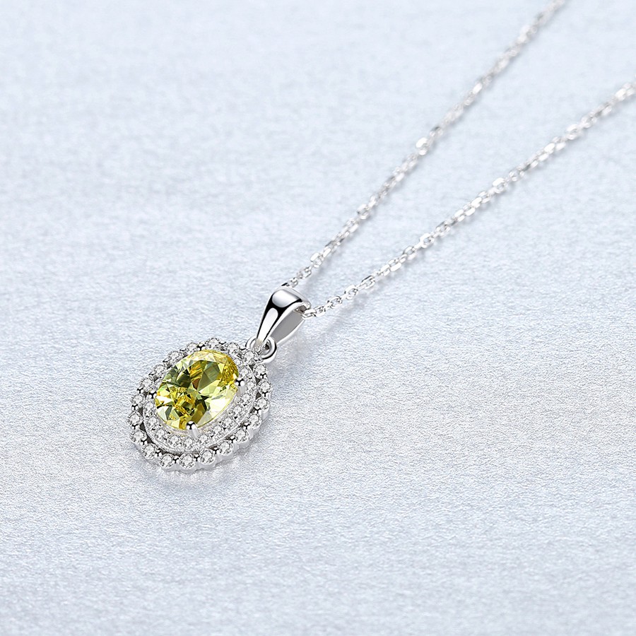 Dây Chuyền Bạc Nữ S925 Hình Bông Hoa Sang Trọng DB-2396 -Bảo Ngọc Jewelry