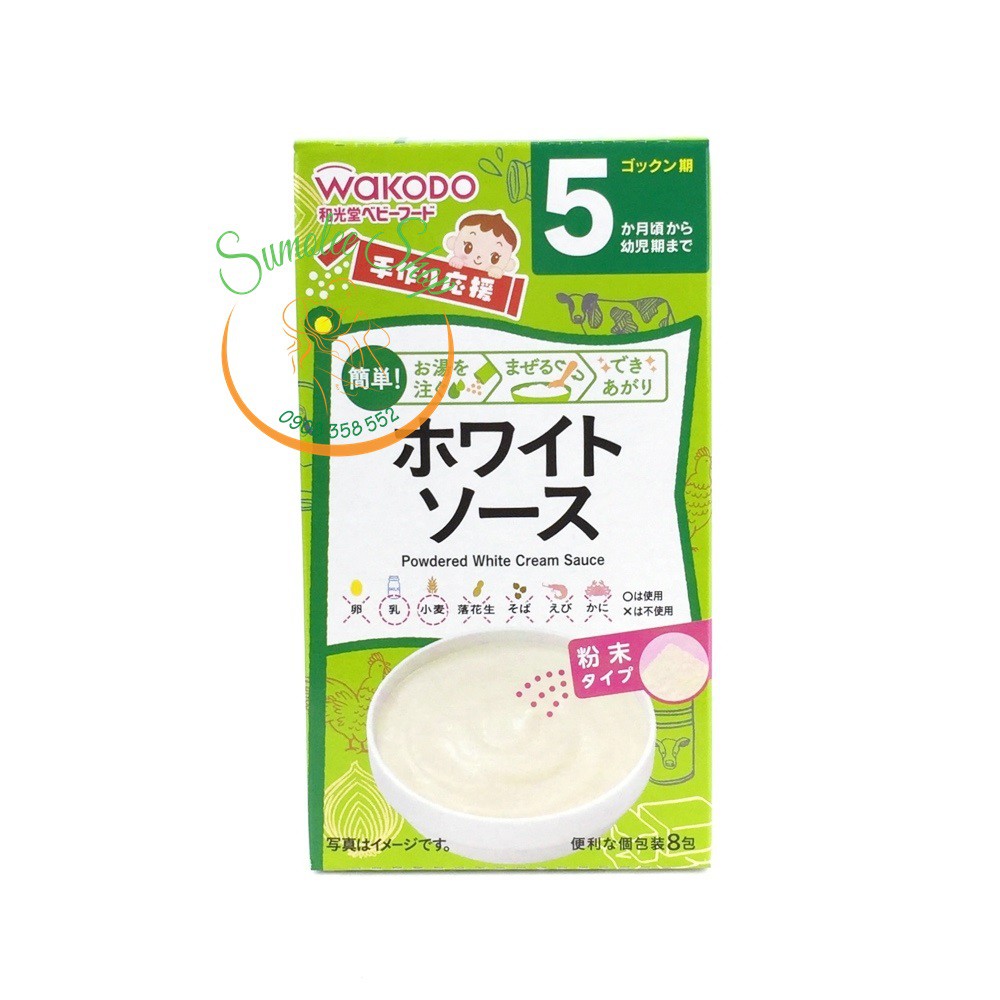 BỘT ĂN DẶM WAKODO CHO BÉ 5M - DATE 2024