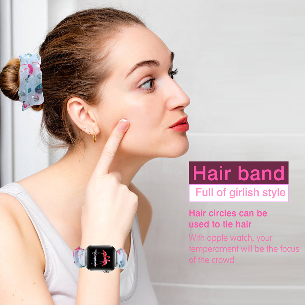 Dây Đồng Hồ Đeo Tay Co Dãn 42mm Hoặc 44mm 38mm / 40mm