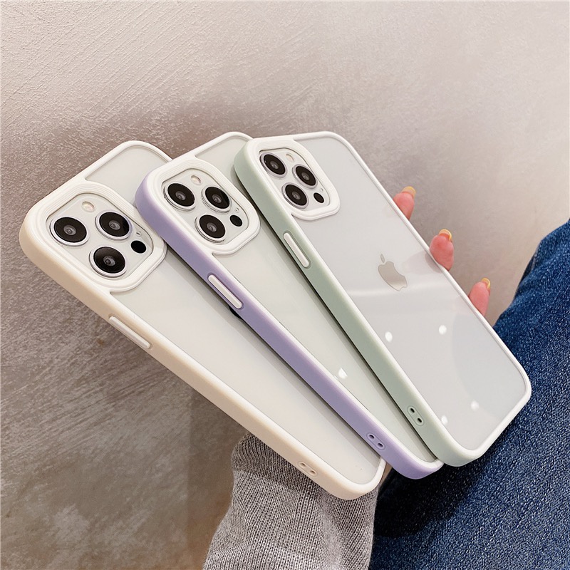 Ốp điện thoại trong suốt chống sốc chống rơi cho iPhone 13 pro max 12 pro max X XS XR
 | BigBuy360 - bigbuy360.vn