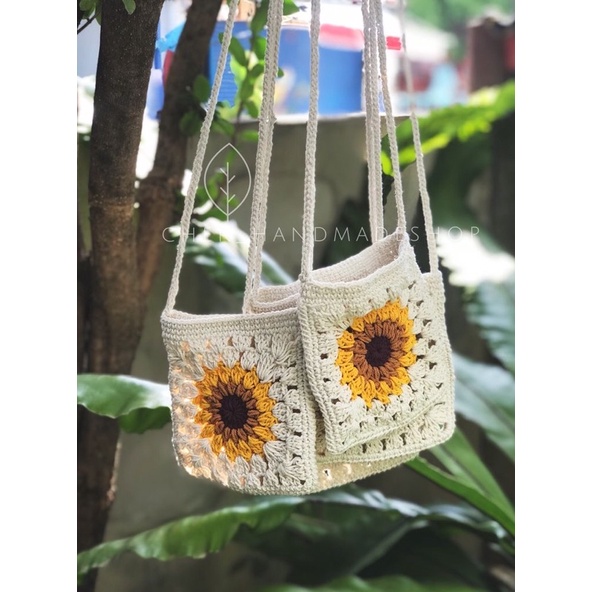 TÚI LEN MÓC HANDMADE