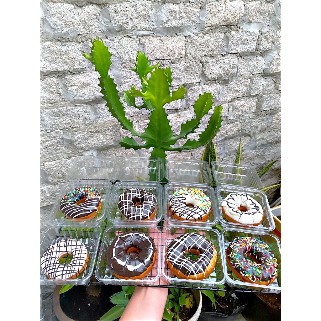100 Hộp H127 đựng bánh trung thu 200G, râu câu 10cm, xôi khuôn chữ phúc, lôc