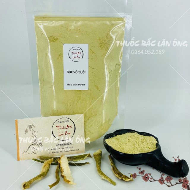 Bột Vỏ Bưởi Nguyên Chất Nhà Làm 500g