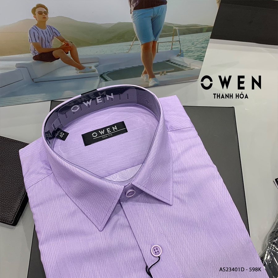 OWEN - Áo sơ mi dài tay Owen - Hàng mới về AS23401D