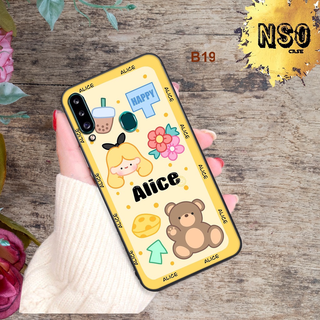 Ốp Samsung A20S In hình siêu cute