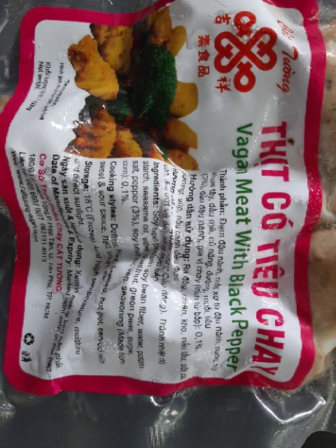 thịt có tiêu chay ( chỉ ship trong nội thành hà nội)