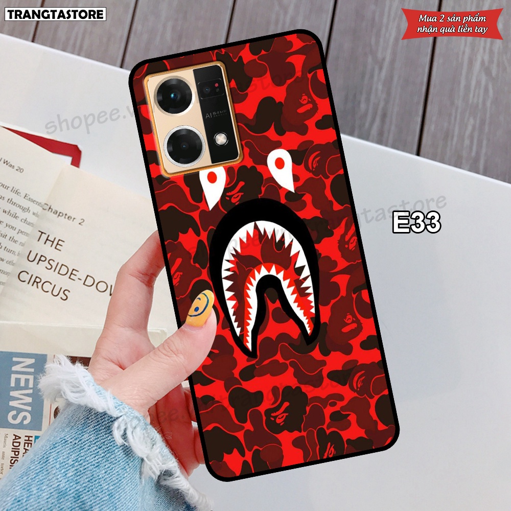 Ốp lưng Oppo Reno 7 4G / Reno 7 5G / Reno 7Z 5G in hình thương hiệu Dior, Adidas, LV,..... nổi tiếng