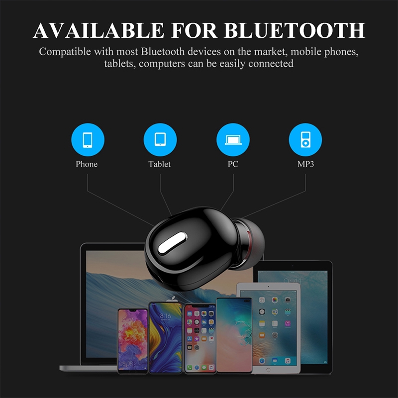 Tai Nghe Basspal Đơn Không Dây Giảm Tiếng Ồn Bluetooth 5.0