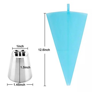 Bộ đui bắt kem 3D Noel kèm chốt