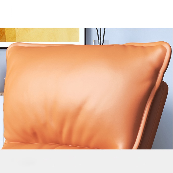 Ghế thư giãn xả hàng thanh lý, ghế bập bênh thư giãn đọc sách, xem phim bọc da PU cao cấp tặng kèm ghế đôn chân sắt