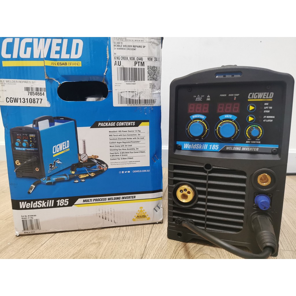 MÁY HÀN ĐIỆN 3 TRONG 1 CIGWELD NỘI ĐỊA ÚC (MIG, TIG, HÀN QUE)